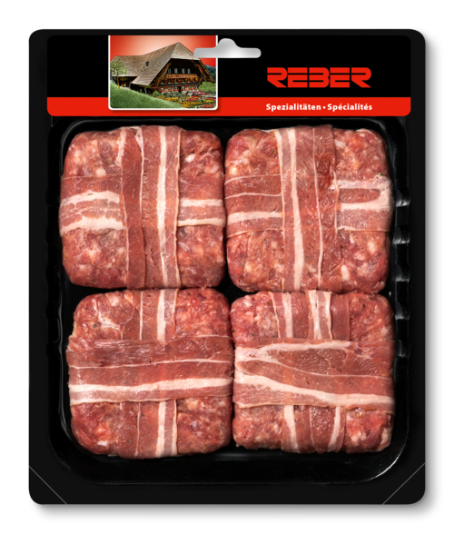 Hornussersteak mit Speck